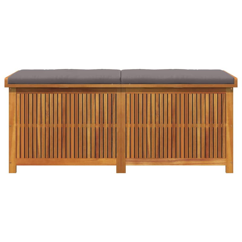 vidaXL Outdoor Cushion Box 150x50x60.5 cm Solid Wood Acacia