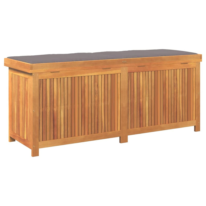 vidaXL Outdoor Cushion Box 150x50x60.5 cm Solid Wood Acacia