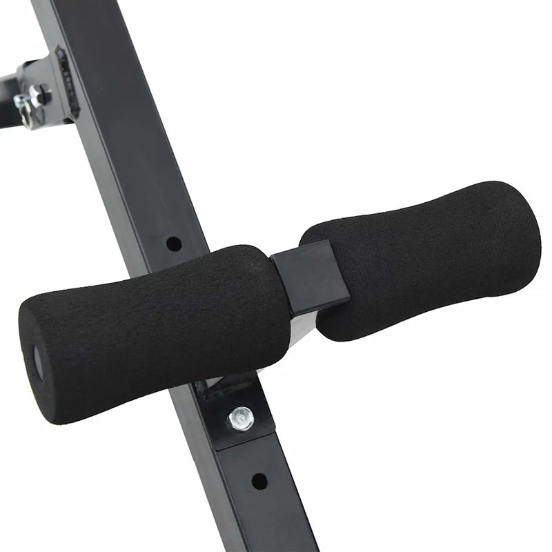 Hyperextension Bench Manual Black 100.5 x 70 x 78 cm