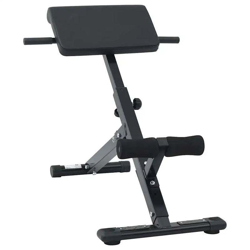 Hyperextension Bench Manual Black 100.5 x 70 x 78 cm