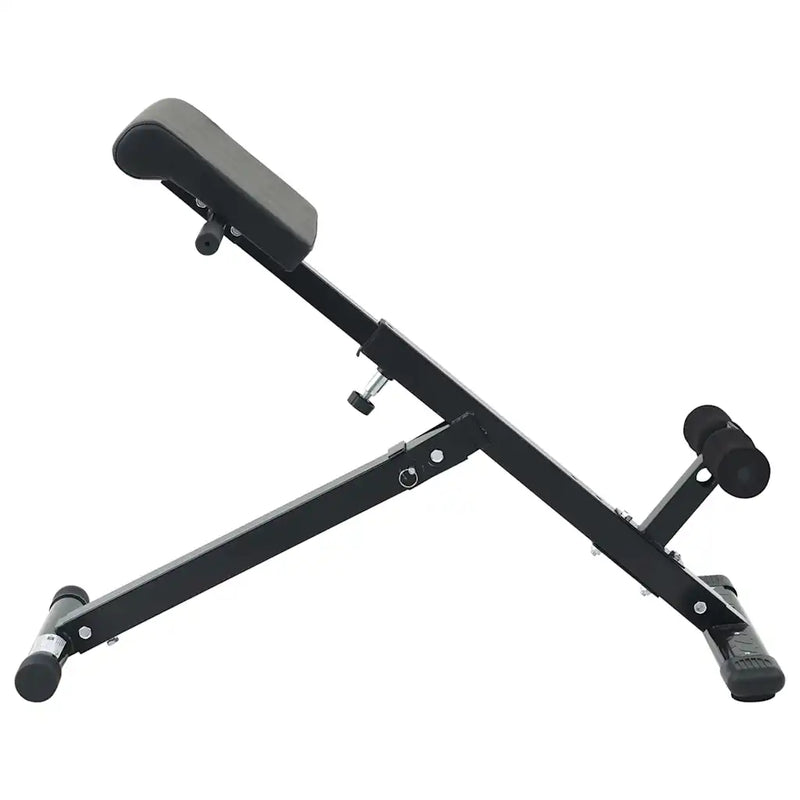 Hyperextension Bench Manual Black 100.5 x 70 x 78 cm