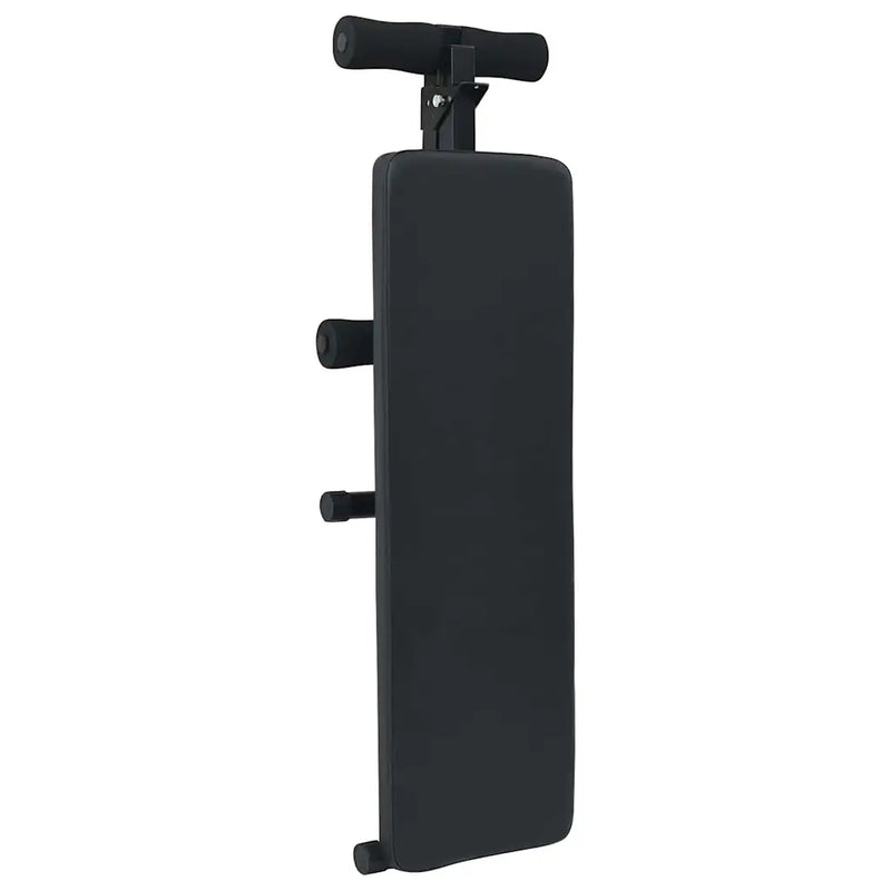 Sit Up Bench Black 124 x 33,5 x 55 cm Powder-Coated Steel
