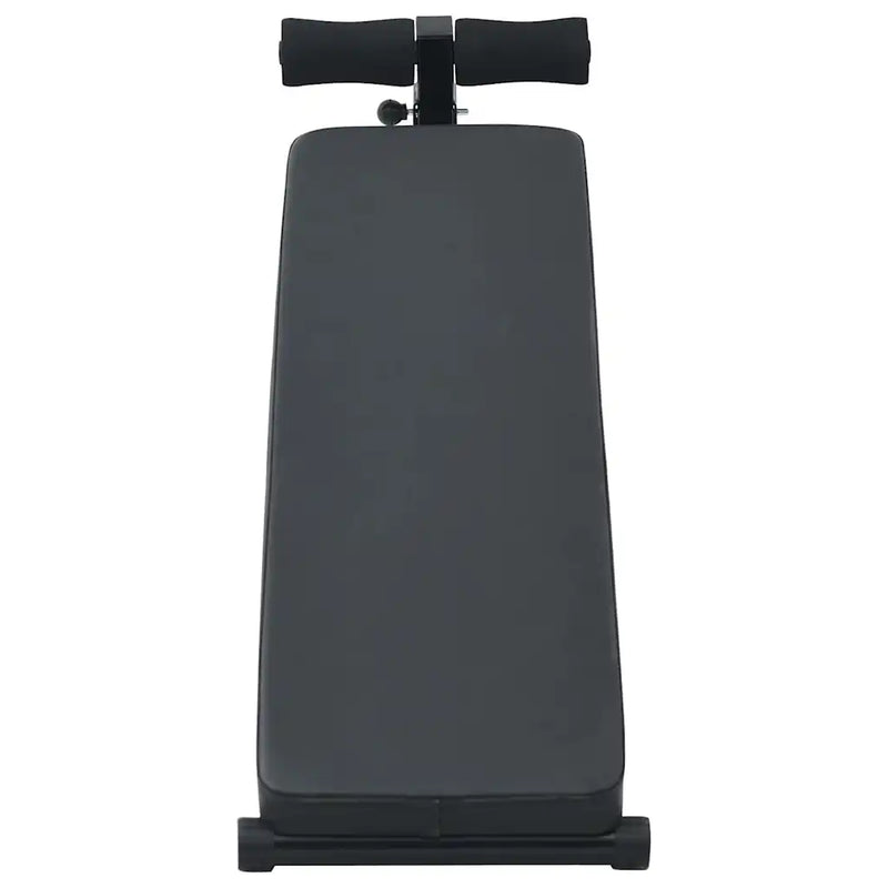 Sit Up Bench Black 124 x 33,5 x 55 cm Powder-Coated Steel