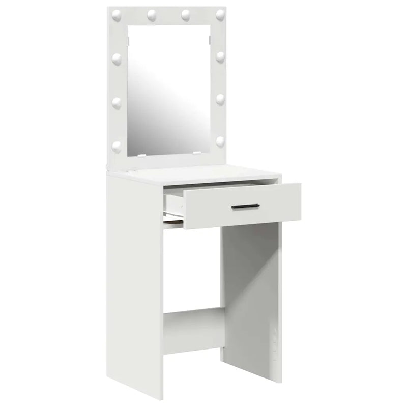 Dressing Table White 50 x 41 x 135 cm Engineered Wood