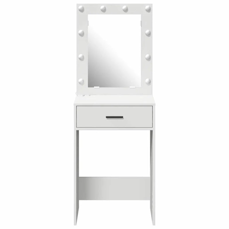 Dressing Table White 50 x 41 x 135 cm Engineered Wood
