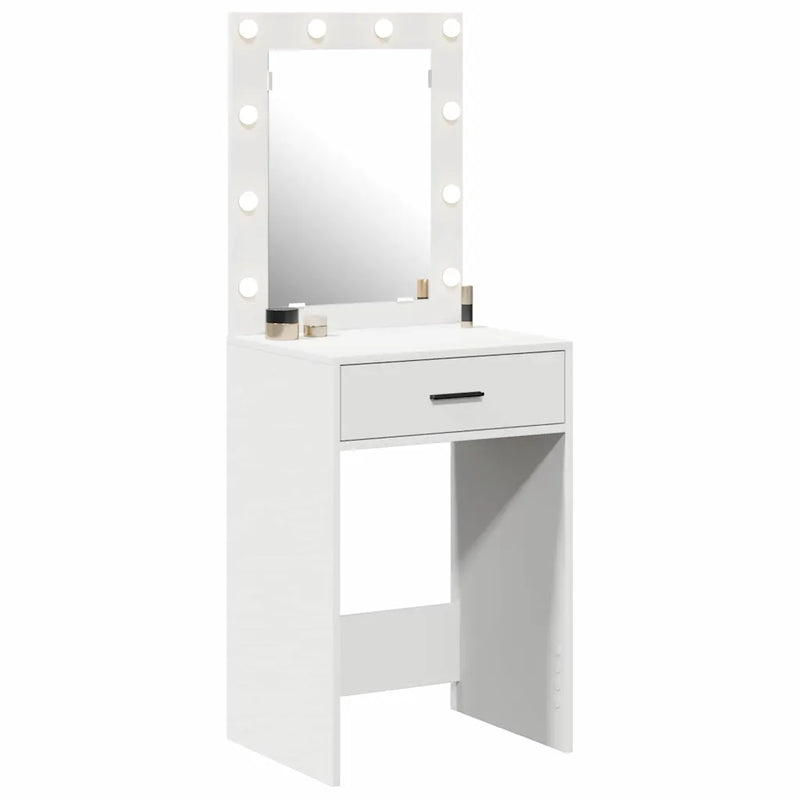 Dressing Table White 50 x 41 x 135 cm Engineered Wood