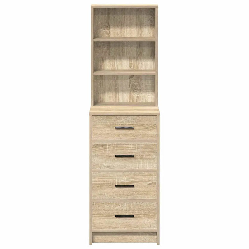 Highboard Sonoma oak 40 x 41 x 135 cm Engineered Wood