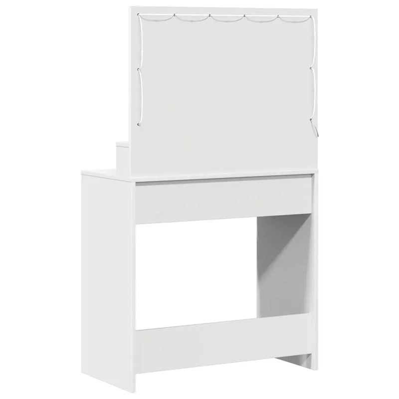Dressing Table White 79 x 41 x 135 cm Engineered Wood