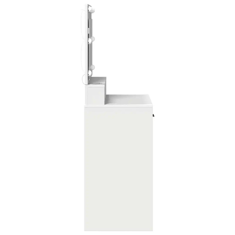 Dressing Table White 79 x 41 x 135 cm Engineered Wood