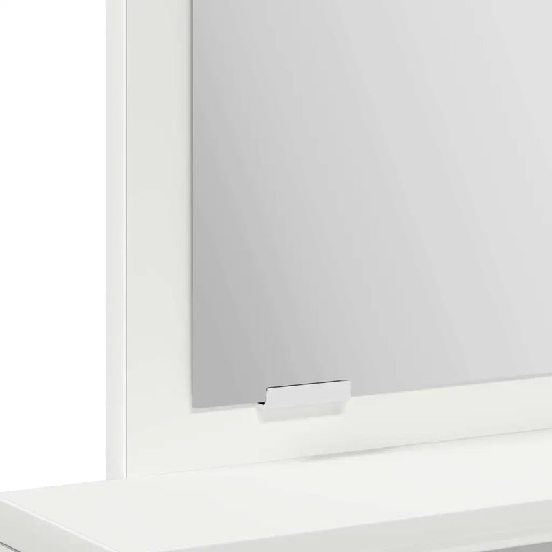Dressing Table White 50 x 41 x 140 cm Engineered Wood