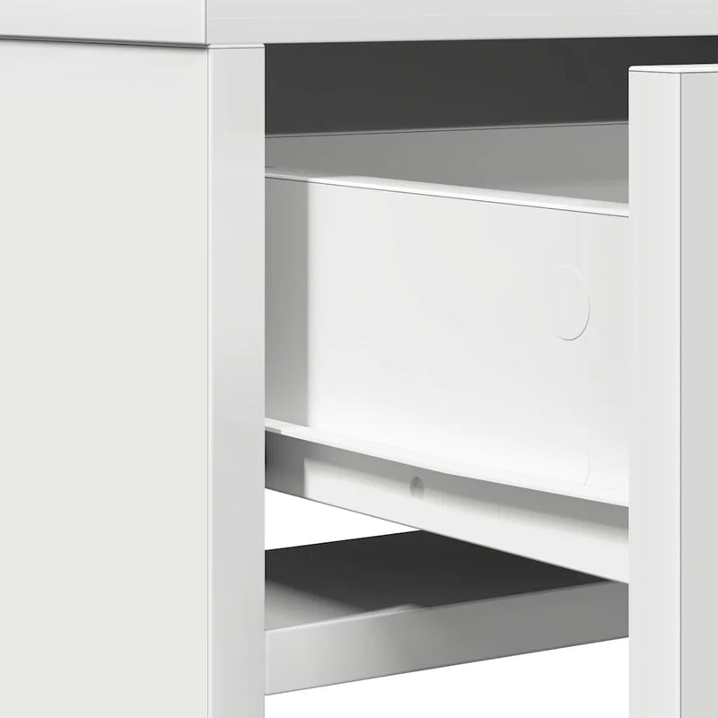 Dressing Table White 50 x 41 x 140 cm Engineered Wood