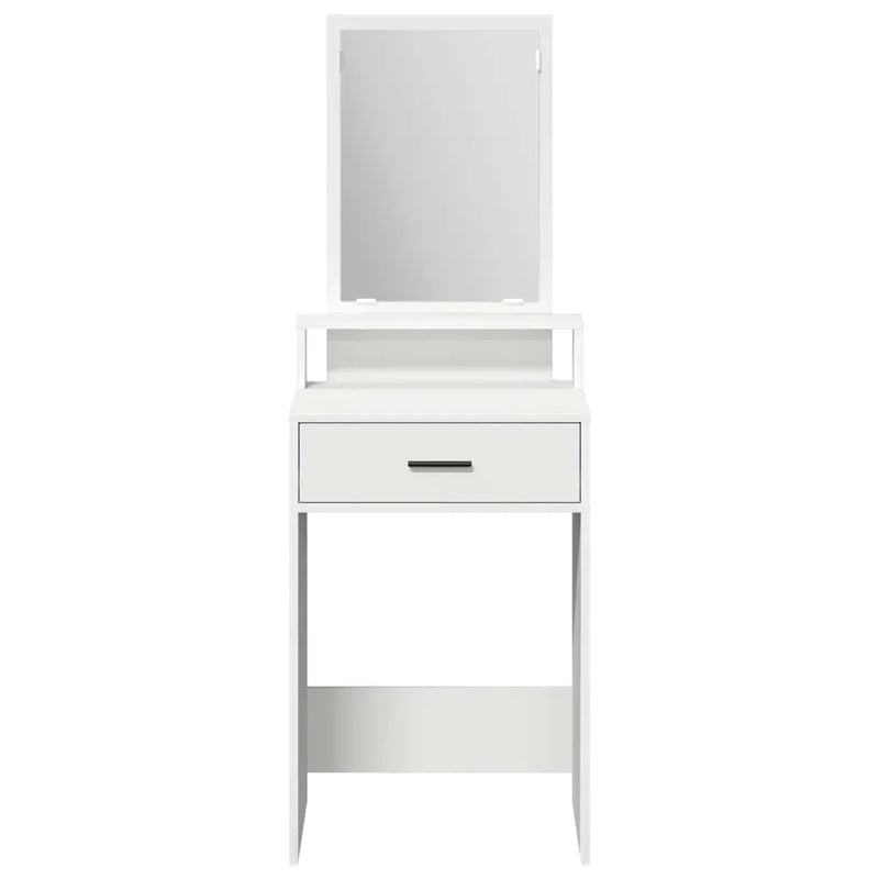 Dressing Table White 50 x 41 x 140 cm Engineered Wood