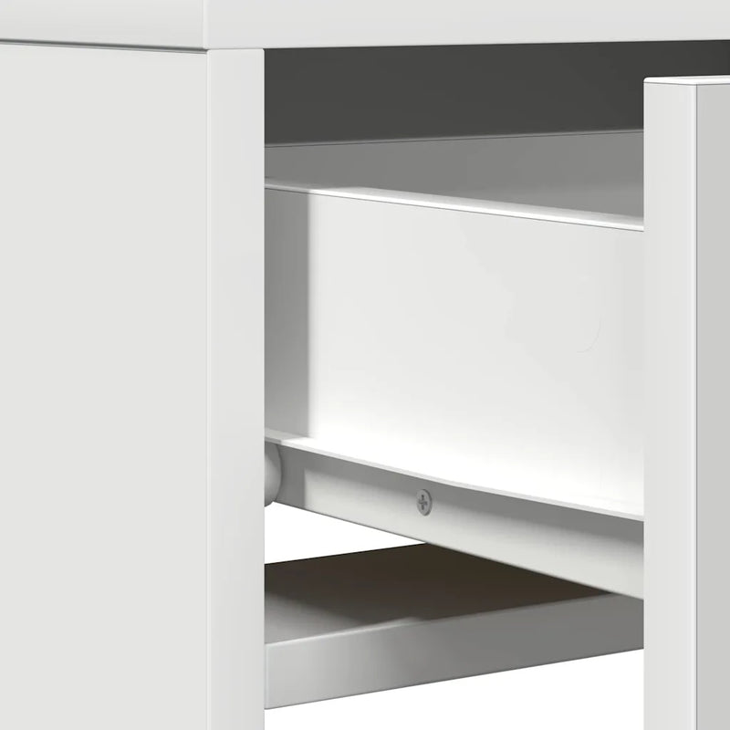 Dressing Table White 50 x 41 x 140 cm Engineered Wood