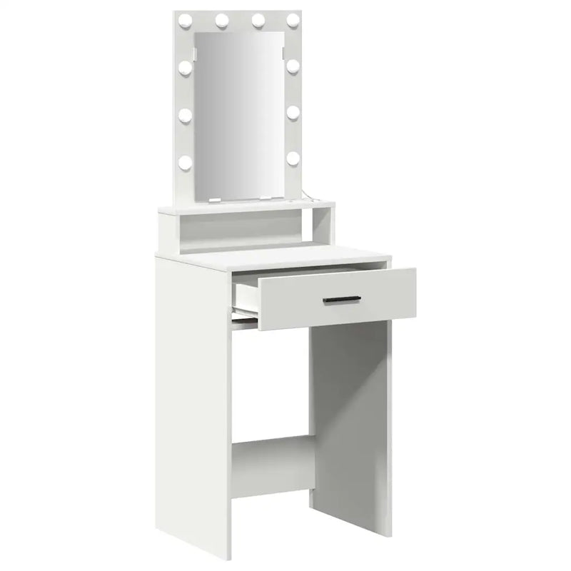 Dressing Table White 50 x 41 x 140 cm Engineered Wood