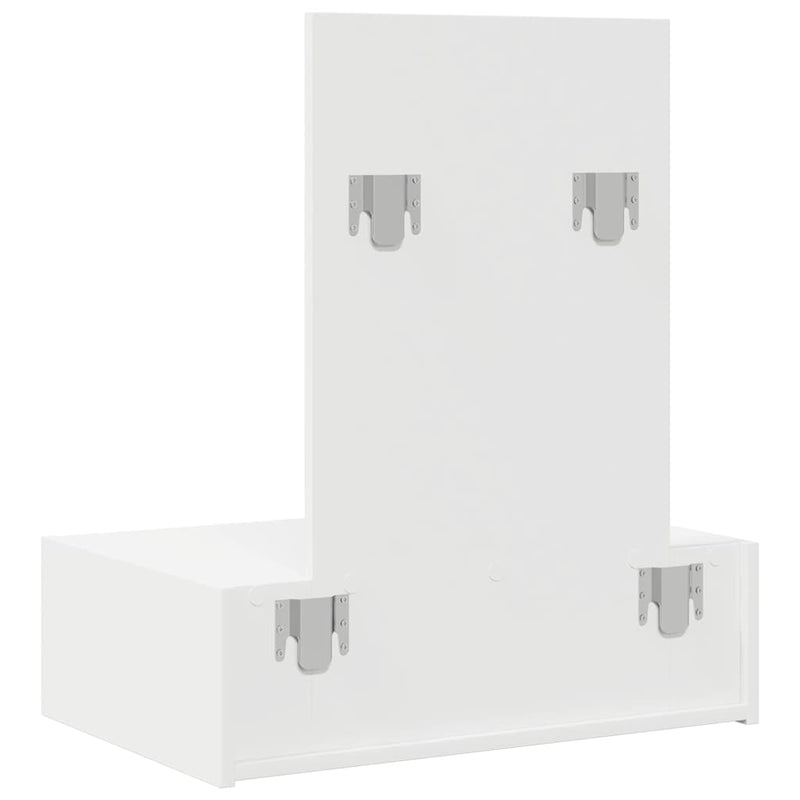 vidaXL Dressing Table White 60 x 40 x 70 cm Engineered Wood