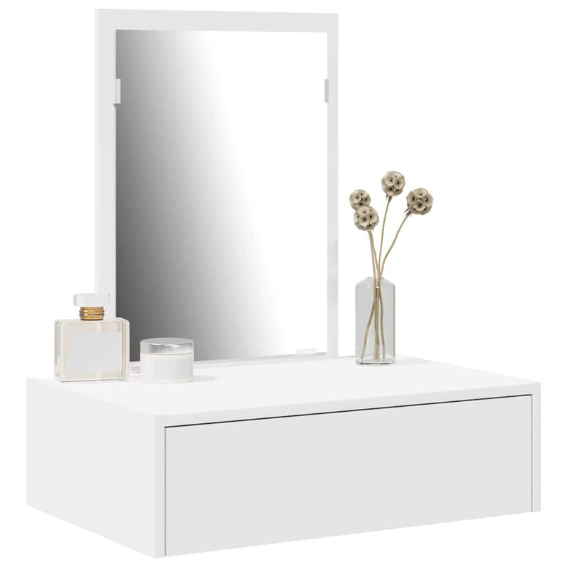 vidaXL Dressing Table White 60 x 40 x 70 cm Engineered Wood