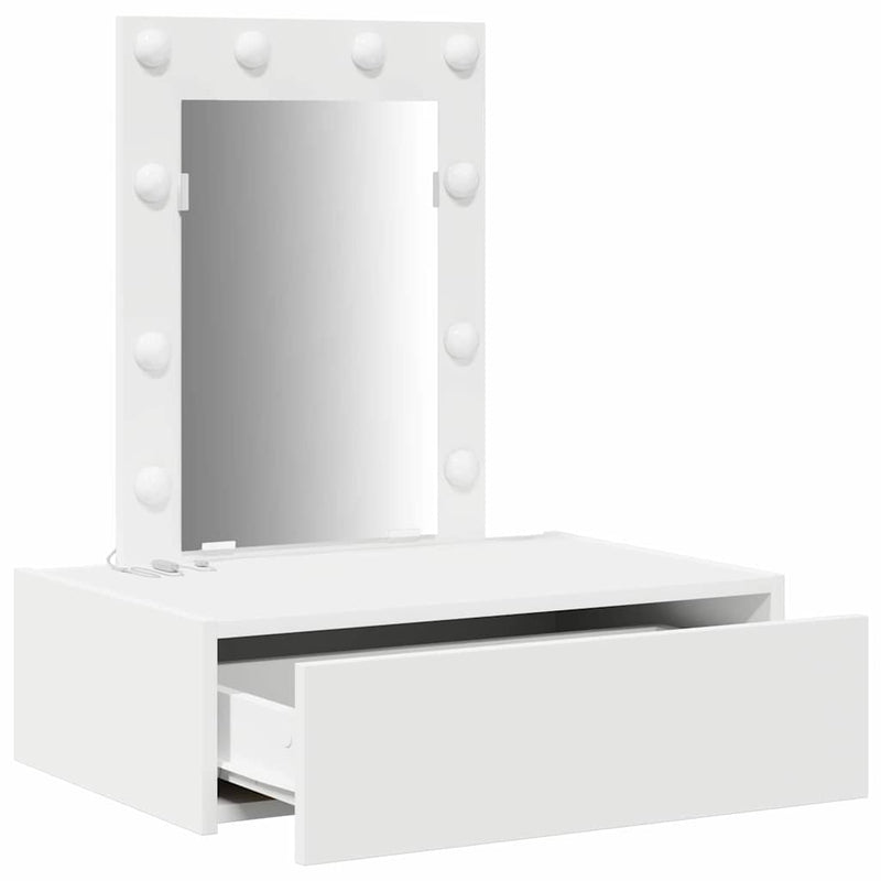 vidaXL Dressing Table White 60 x 40 x 70 cm Engineered Wood