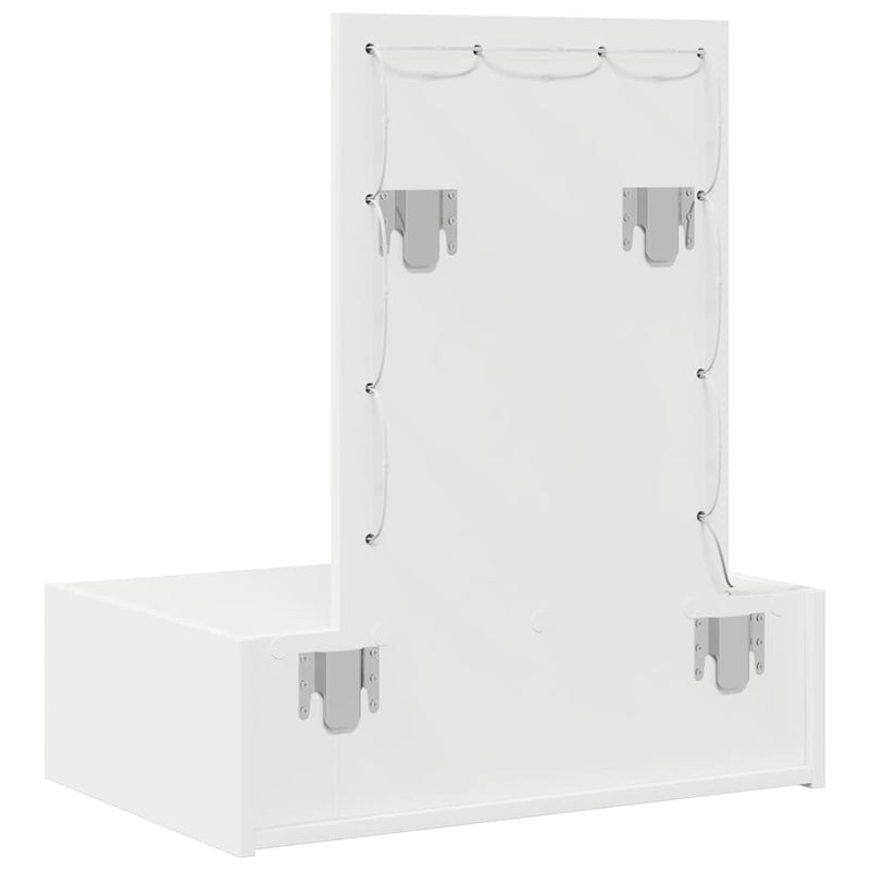 vidaXL Dressing Table White 60 x 40 x 70 cm Engineered Wood