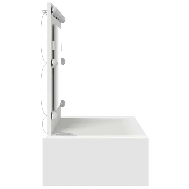 Dressing Table White 100 x 40 x 70 cm Engineered Wood