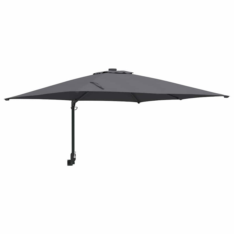 vidaXL Garden Parasol Anthracite 248,5 x 247,5 x 160 cm