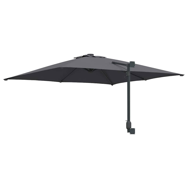 vidaXL Garden Parasol Anthracite 248,5 x 247,5 x 160 cm