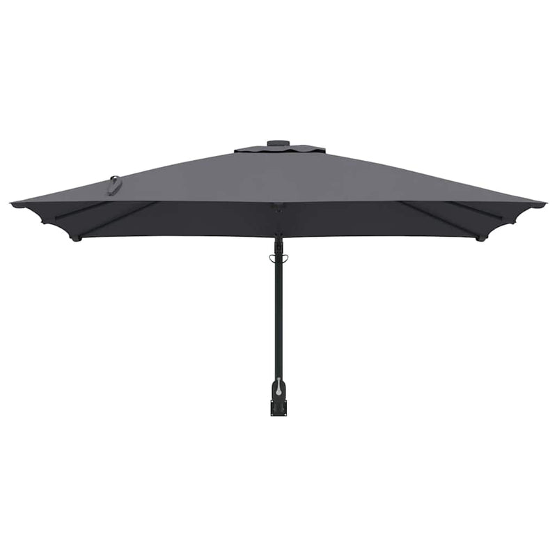 vidaXL Garden Parasol Anthracite 248,5 x 247,5 x 160 cm