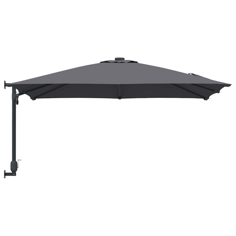 vidaXL Garden Parasol Anthracite 248,5 x 247,5 x 160 cm