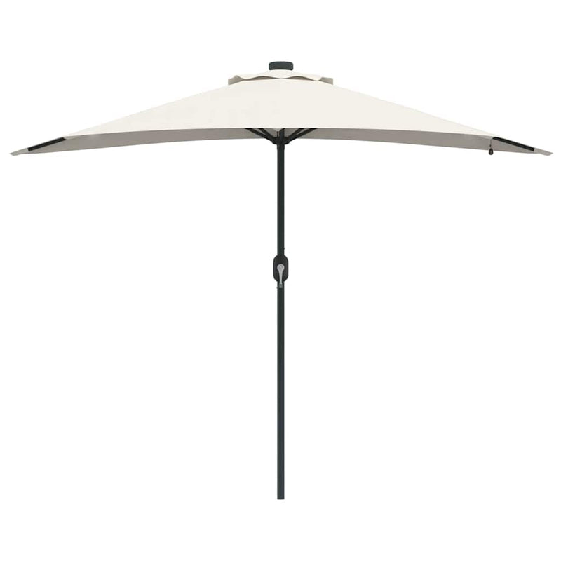 vidaXL Garden Parasol Sand 294 x 150 x 223 cm Fabric