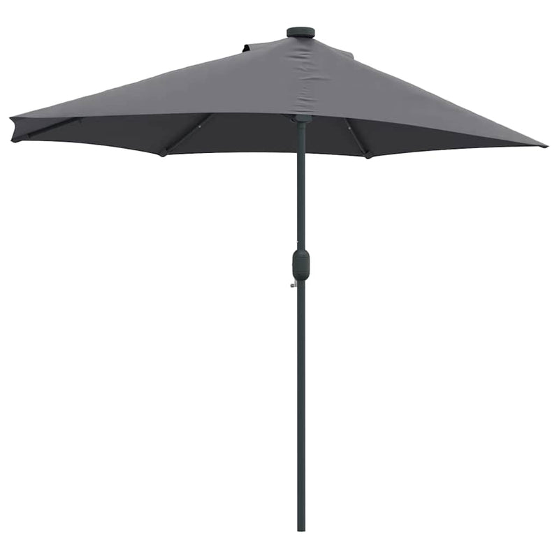vidaXL Garden Parasol Anthracite 294 x 150 x 223 cm Fabric