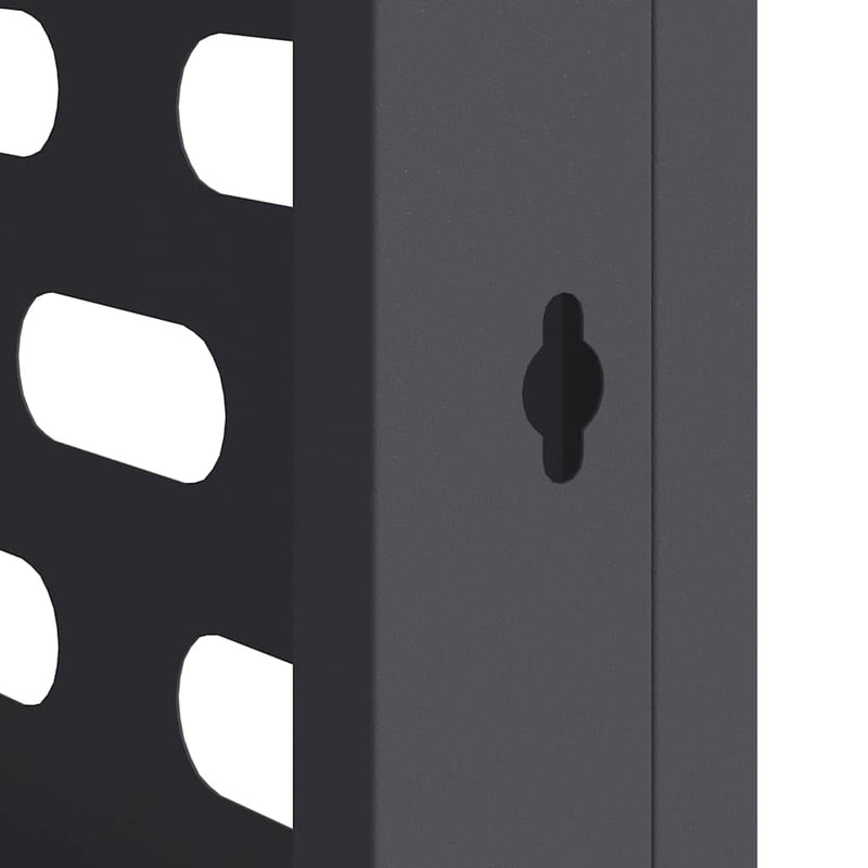 vidaXL Air Conditioner Cover Anthracite 90 x 40 x 60 cm Steel