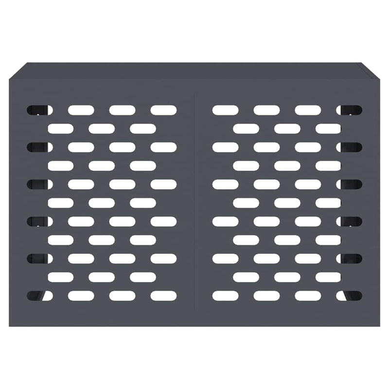 vidaXL Air Conditioner Cover Anthracite 90 x 40 x 60 cm Steel