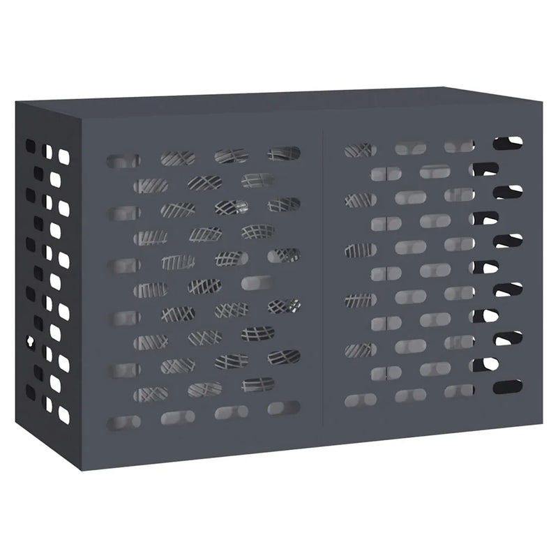 Air Conditioner Cover Anthracite 90 x 40 x 60 cm Steel