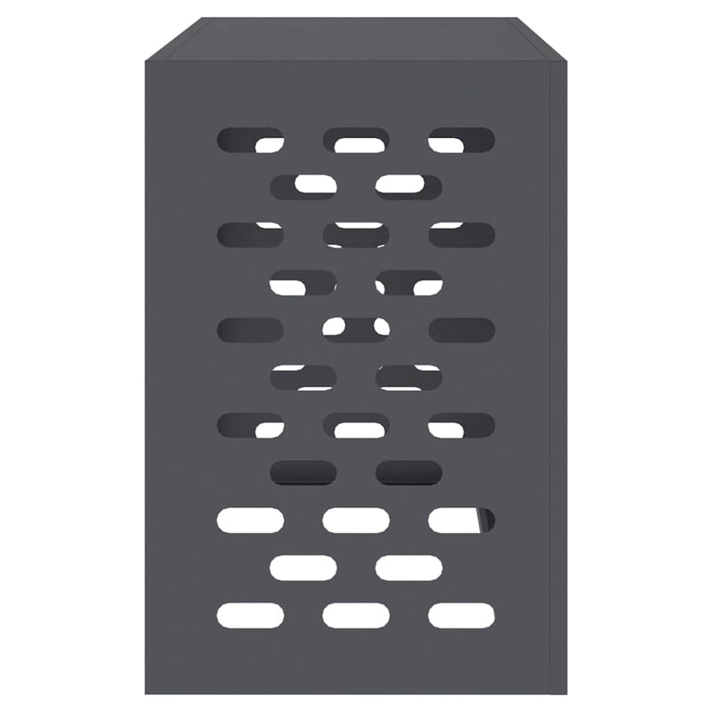vidaXL Air Conditioner Cover Anthracite 90 x 40 x 60 cm Steel