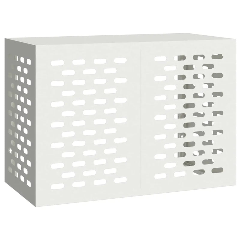 Air Conditioner Cover White 100 x 50 x 70 cm Steel