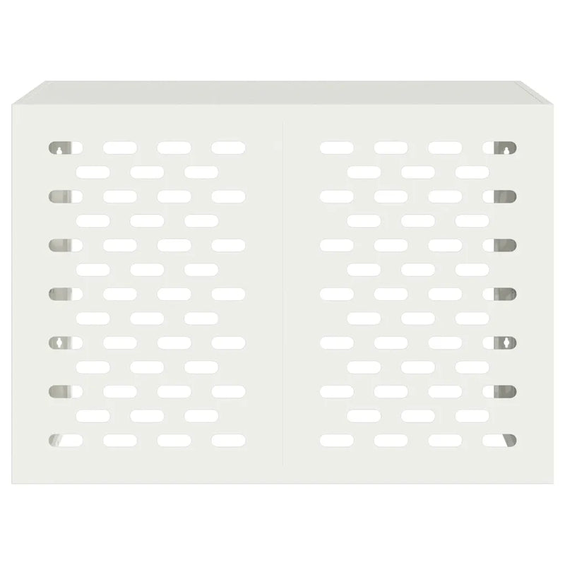 Air Conditioner Cover White 100 x 50 x 70 cm Steel