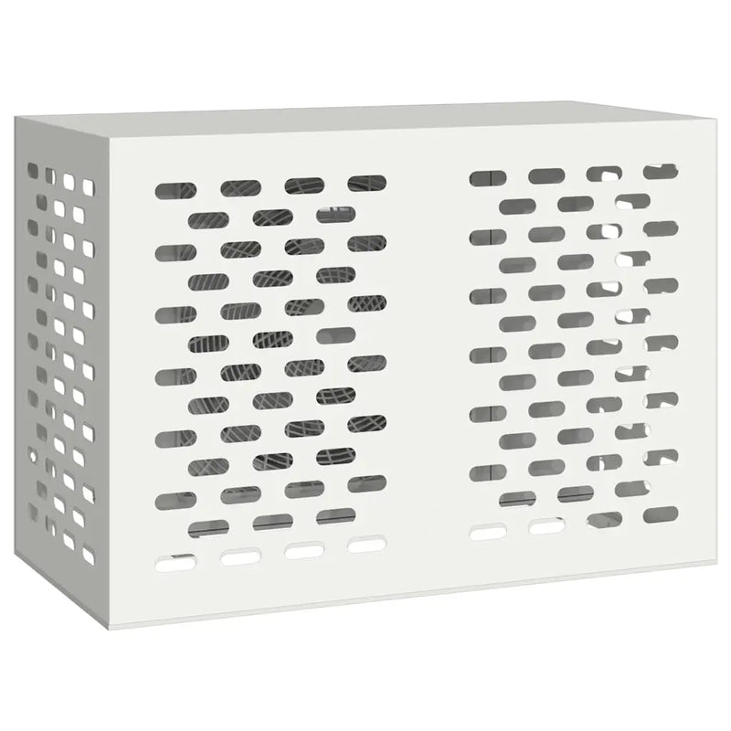 Air Conditioner Cover White 100 x 50 x 70 cm Steel