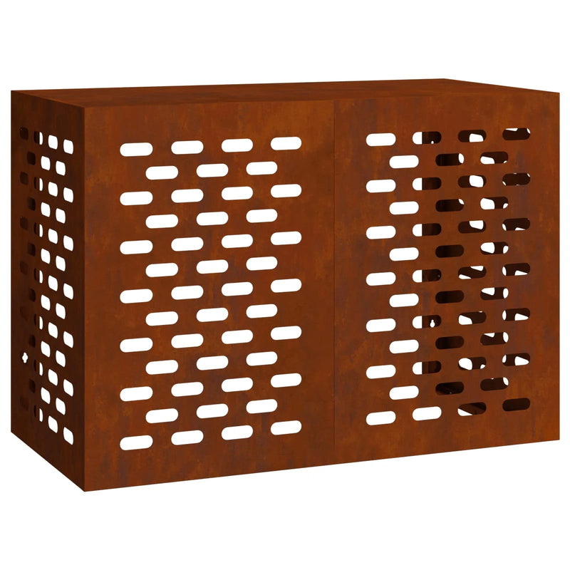 Air Conditioner Cover Rusty 100 x 50 x 70 cm Galvanised Steel