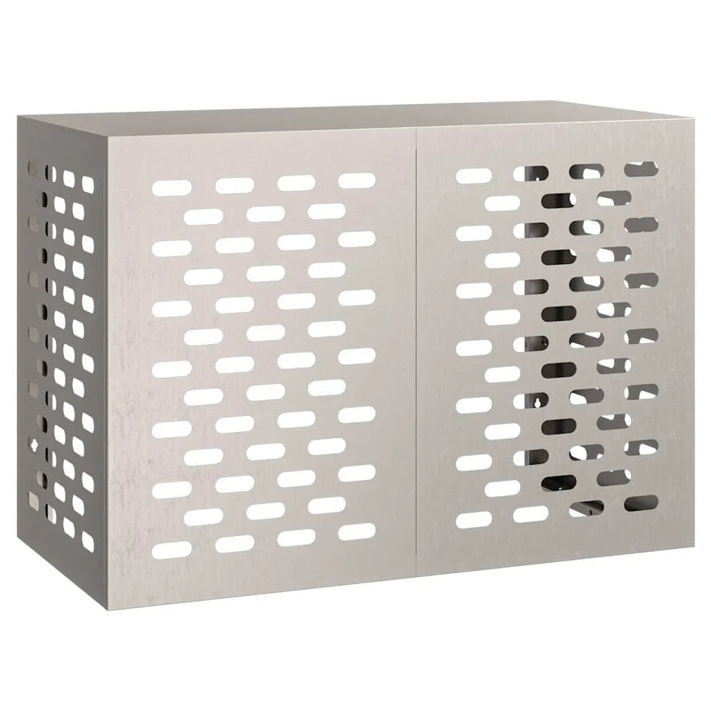Air Conditioner Cover Rusty 100 x 50 x 70 cm Galvanised Steel