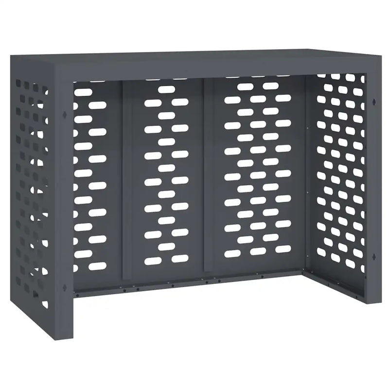 Air Conditioner Cover Anthracite 110 x 50 x 80 cm Steel