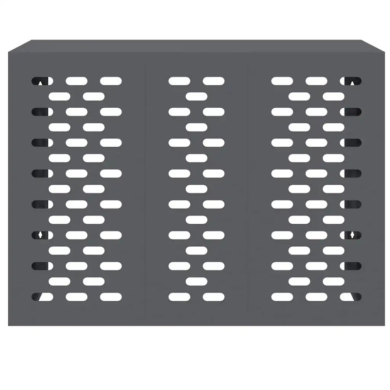 Air Conditioner Cover Anthracite 110 x 50 x 80 cm Steel