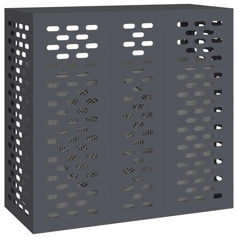 Air Conditioner Cover Anthracite 110 x 50 x 105 cm