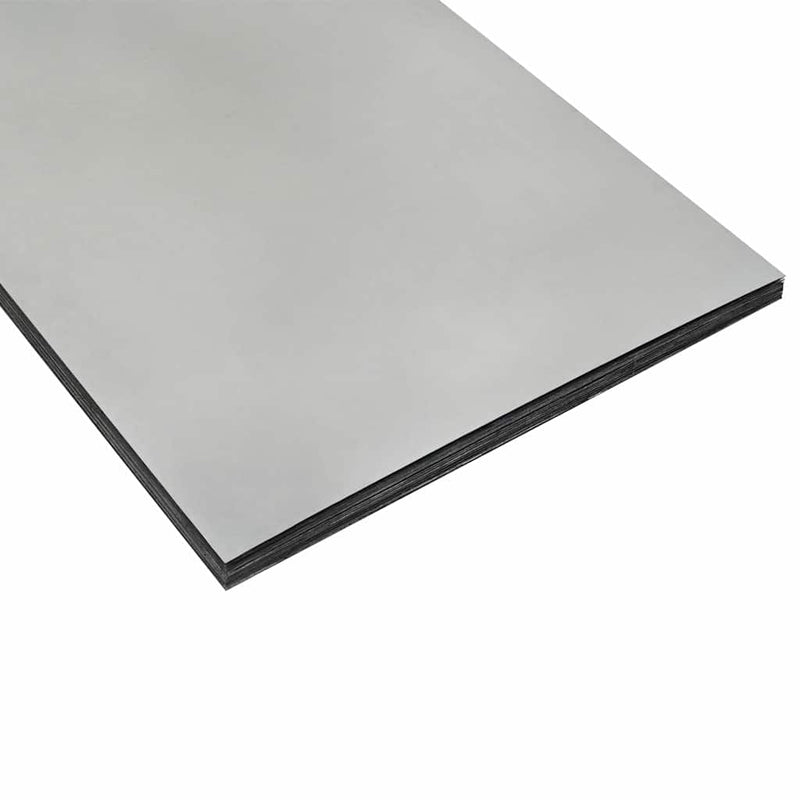 vidaXL Lawn Edging 10 pcs Silver 100 x 0.05 x 20 cm Galvanised Steel