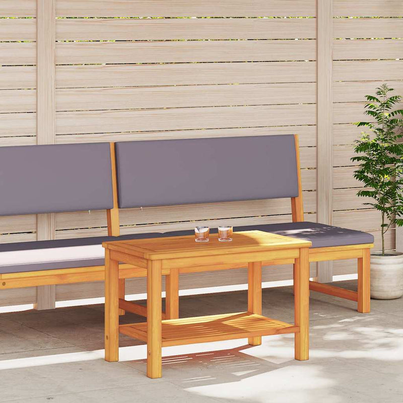 vidaXL Coffee Table Brown 70 x 40 x 45 cm Solid acacia wood