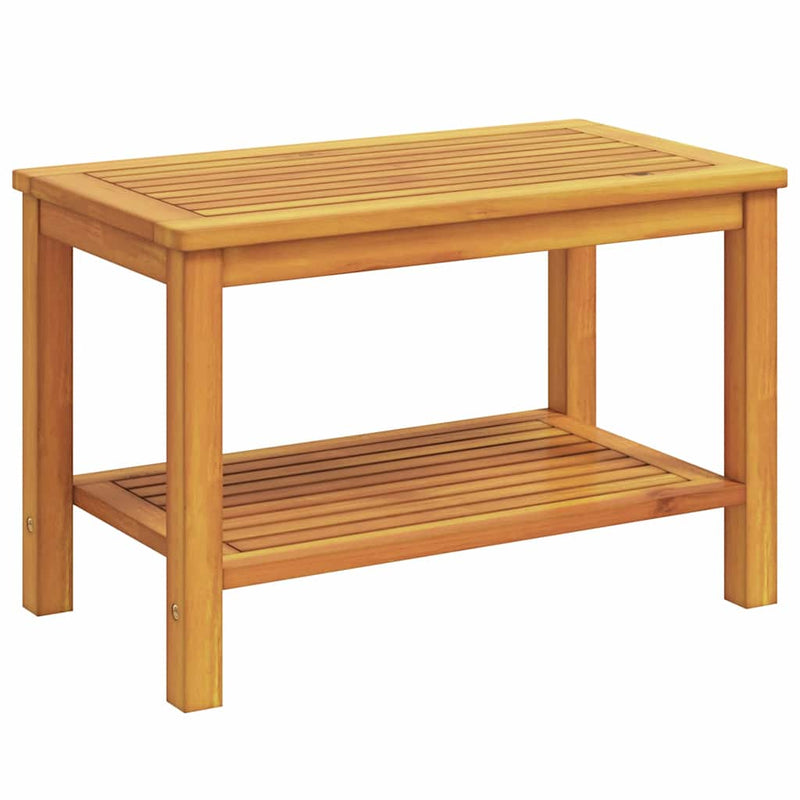 vidaXL Coffee Table Brown 70 x 40 x 45 cm Solid acacia wood