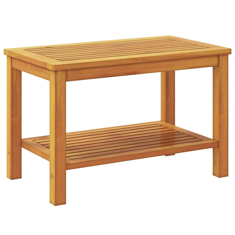 vidaXL Coffee Table Brown 70 x 40 x 45 cm Solid acacia wood