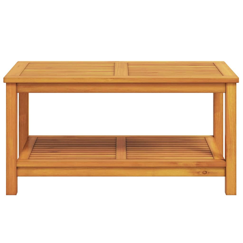 vidaXL Side Table Brown 90 x 50 x 45 cm Solid Acacia Wood