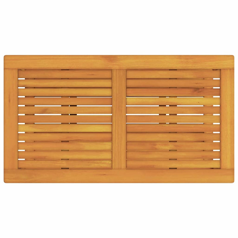 vidaXL Coffee Table Brown 110 x 55 x 45 cm Solid acacia wood