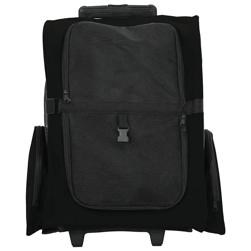Pet Trolley 3-in-1 Design Black 48x32x(57-106) cm Oxford Fabric