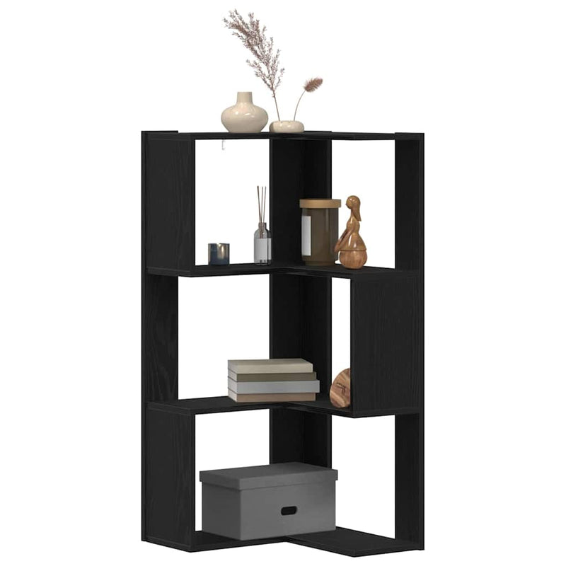 Bookcase Black Oak 50 x 50 x 102 cm