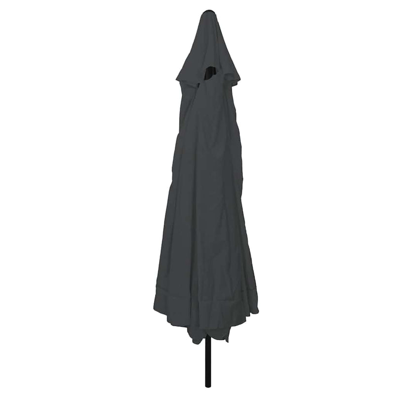 vidaXL Garden Parasol Anthracite 395 x 395 x 245 cm